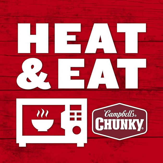 Campbell?™s Chunky Beefy Mac Soup, 18.8 oz Can