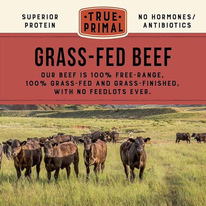 True Primal Beef Chili 8-pack, No beans, Ready to eat, Gluten free, Paleo, Grass-fed beef, Whole30