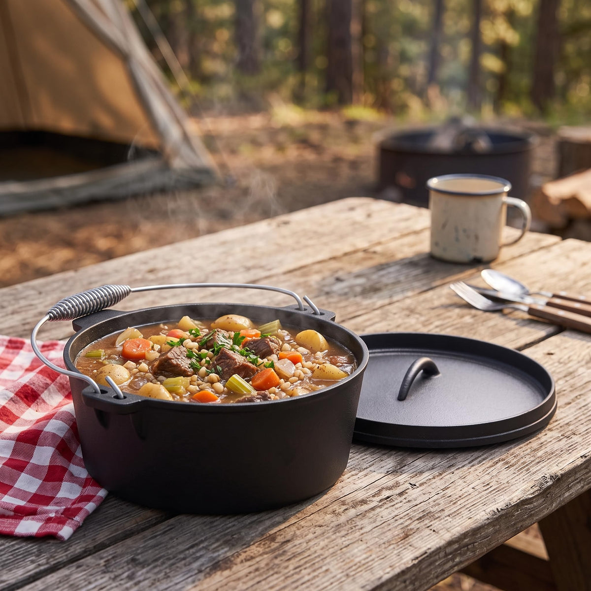 LOCEHNGY Cast Iron Dutch Oven - 4.5Qt, cast iron - product view 5