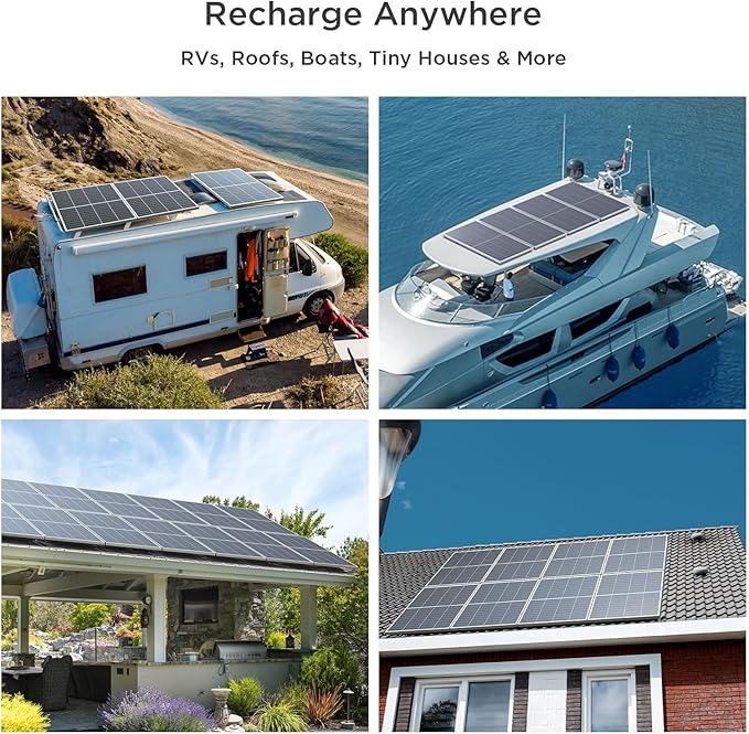 N-Type 16BB Bifacial Solar Panel 200 Watt,12V 200W Monocrystalline Solar Panel, 25% High Efficiency