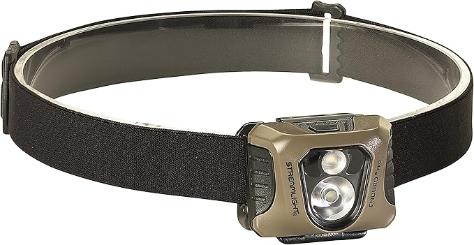 Streamlight 61425 Enduro Pro 200-Lumen LED Headlamp with Elastic Head Strap, Clear Retail