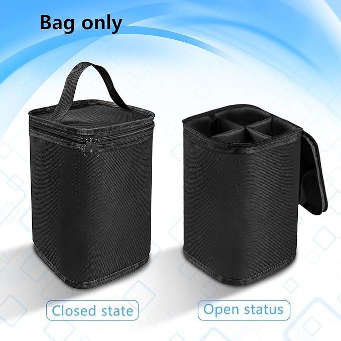 Mini Fuel Cylinder Storage Bag, Butane Fuel Canister Cover,Gas Tank Protective bag, Easy to Carry