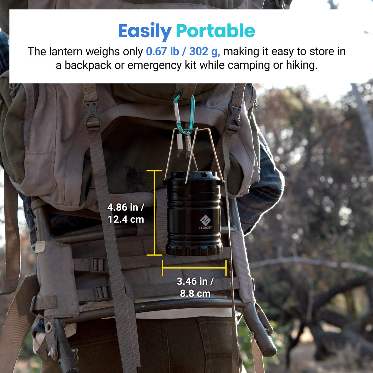Etekcity Camping Lantern - 4 Pack - product view 3