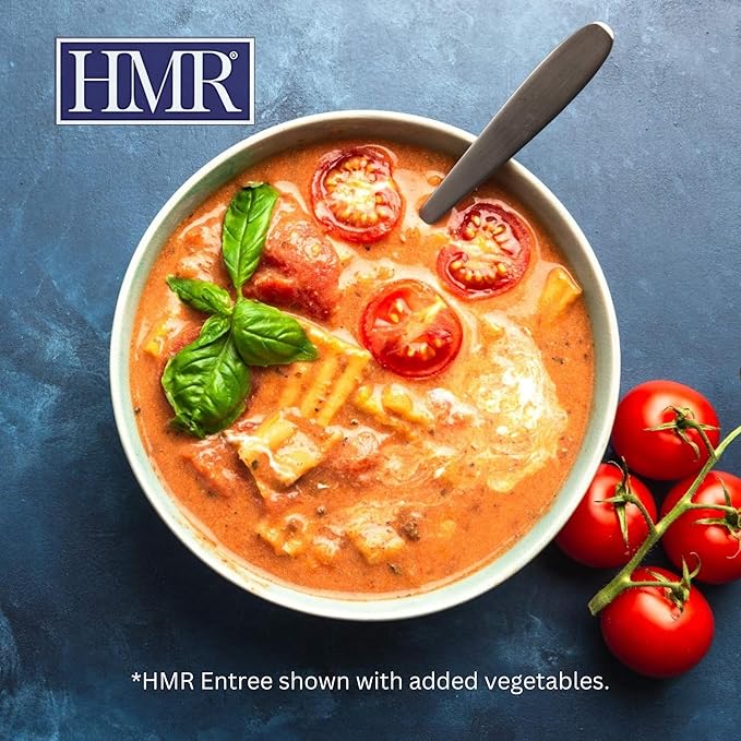 HMR Lasagna with Meat Sauce Entrée | Pre-packaged Lunch or Dinner to Support Weight Loss | Ready to