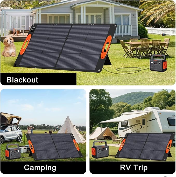 N-Type 16BB 100W Portable Solar Panel 18V ETFE Portable Foldable Solar Charger NextGen 25% High