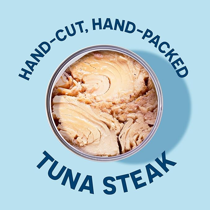 Wild Planet Albacore Wild Tuna in Extra Virgin Olive Oil, Canned Tuna, Sustainably Wild-Caught
