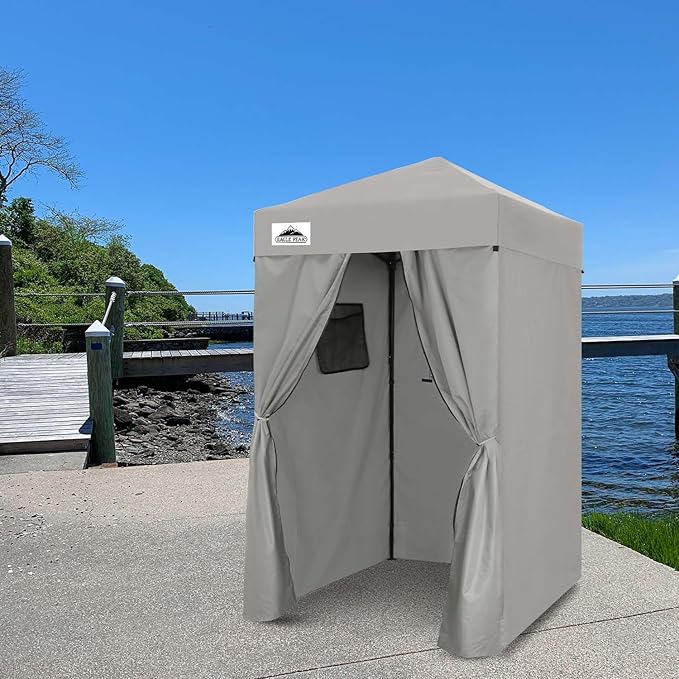 EAGLE PEAK Flex Ultra Compact 4x4 Pop-up Canopy, Sun Shelter, Changing Room, Portable Privacy