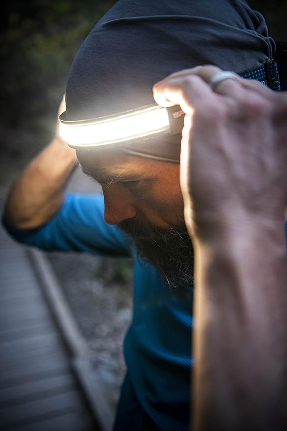 | LED Headlamp, 300 to 500 Lumens, Spot Light Mode and Red Light Modes Available On Select Models