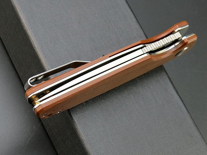 Eafengrow EF230 Folding Knife D2 Steel Blade G10 Handle Scales EDC Tool Knives for Outdoor Camping