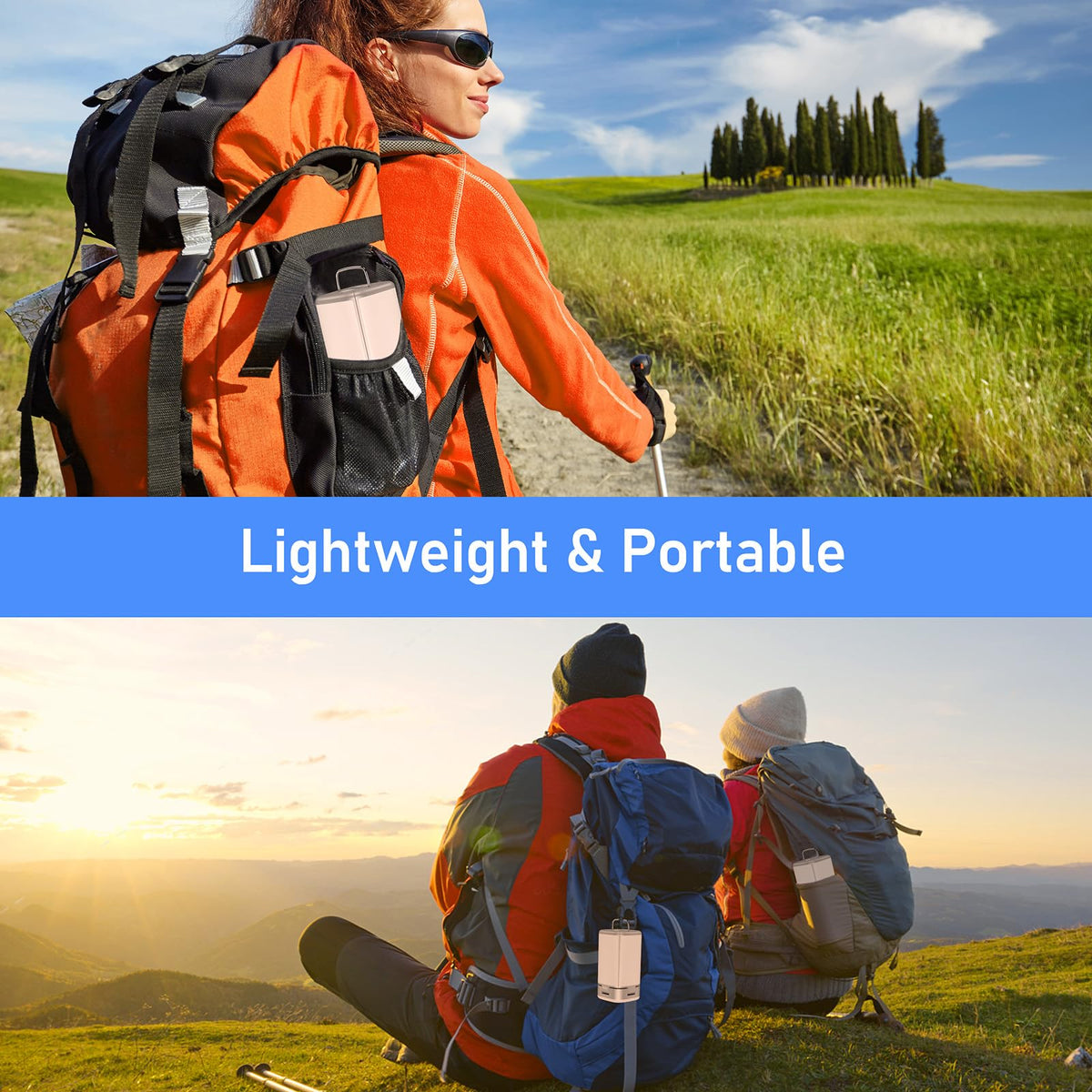 Blukar Camping Lantern - 116 LED, Rechargeable - product view 6