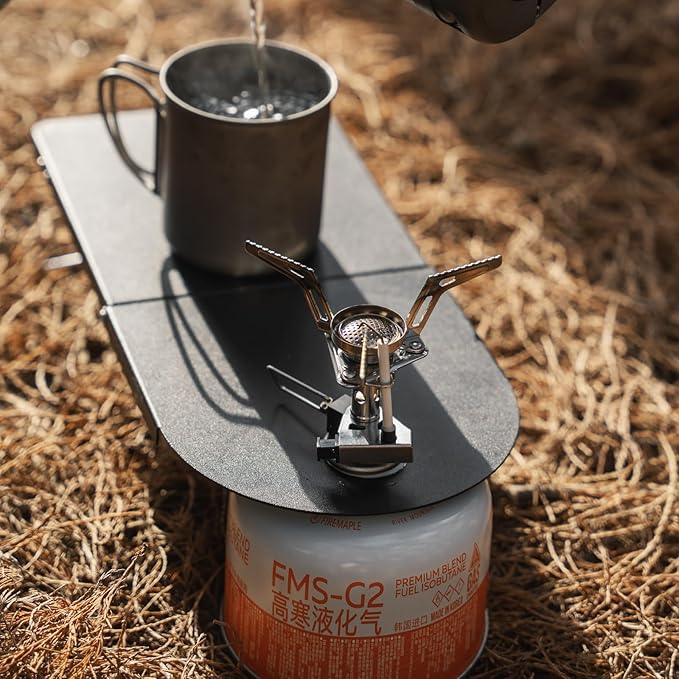 Fire-Maple Torch Gas Stove ??Ultralight Backpacking Camping Stove, Built-in Piezo Ignition