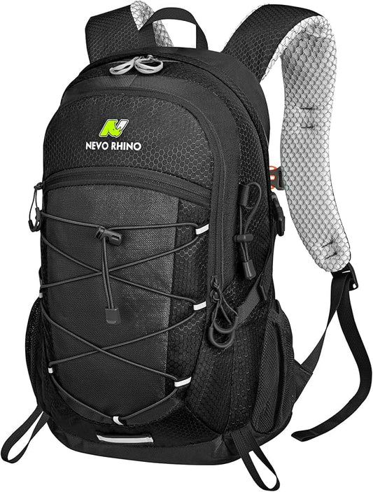 N NEVO RHINO Hiking Backpack 20L Water Resistant Outdoor Day Pack,Lightweight Travel Small Backpack