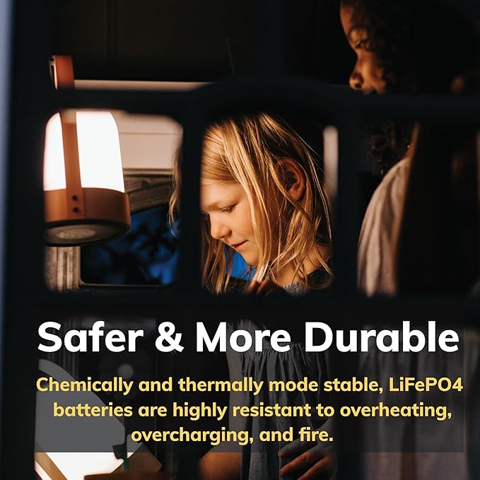 Bask KIN 3.0 Portable Cordless Rechargeable Lantern Table Lamp | Goes 5X Longer Without Needing A