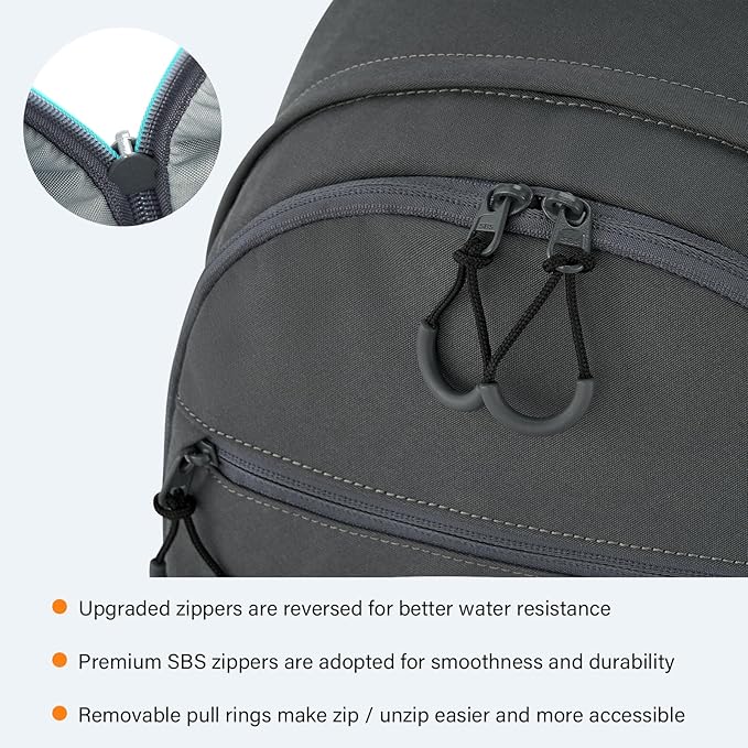 Carry On Travel Backpack For Women, 18 Inch Water Resistant Large Backpack Lightweight Bookbag For