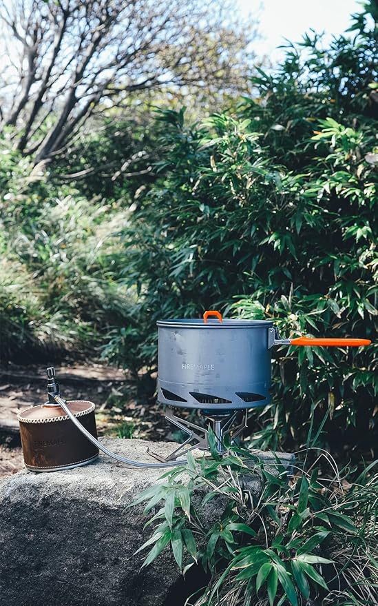 Fire-Maple Feast 4 Piece Camping Cookware Cookware Cookware Kit Outdoor Cookware Set with Pots