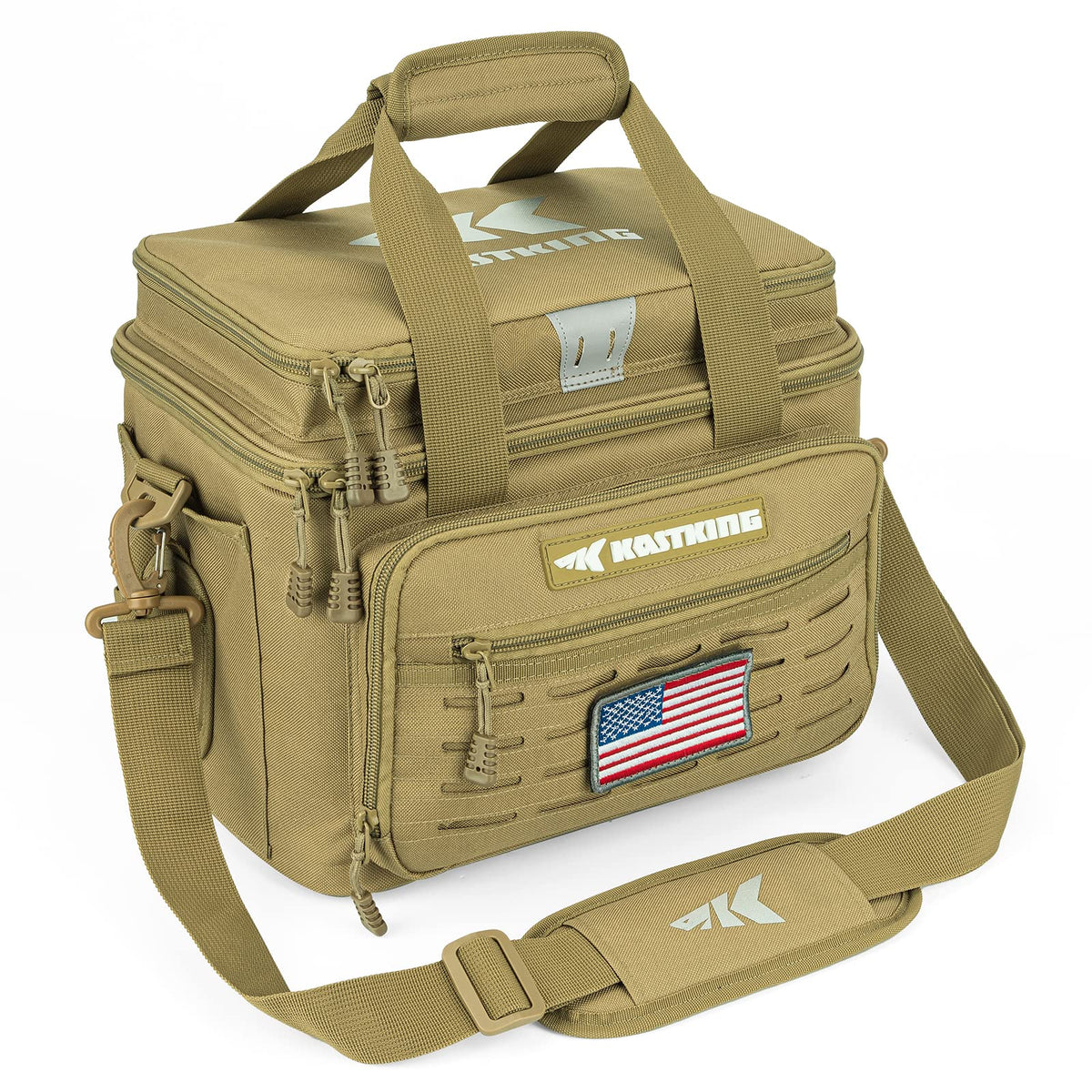KastKing KarryAll Fishing Tackle Bag, Saltwater & Freshwater Gear Storage