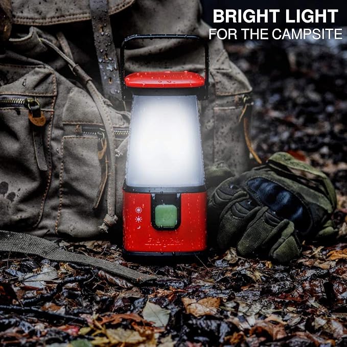 ENERGIZER LED Camping Lantern 360 PRO, IPX4 Water Resistant Tent Light, Ultra Bright Battery