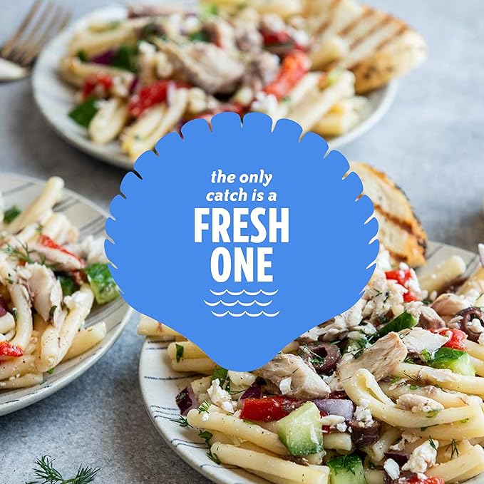 Chicken of the Sea Mackerel Fillet in Oil, 3.53 oz. Packets (Box of 24), Wild Caught Mackerel