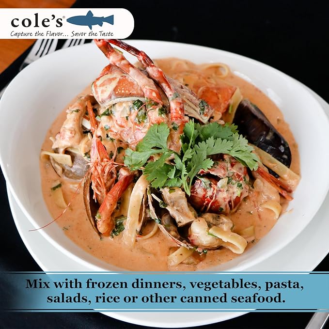 COLES Smoked Mussels in Olive oil - Canned Mussels, Gluten-Free, High in Protein & Nutrients