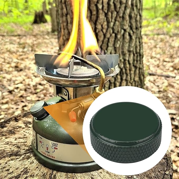 Filler Cap Lantern, Compatible with Replacement Parts for Coleman Lanterns and Stoves – Brass