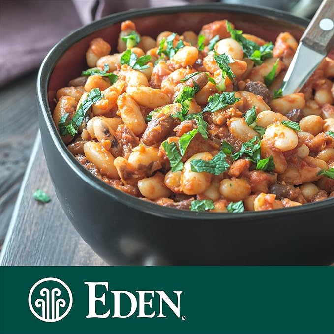 Eden Organic Pinto Beans, 15 oz Can (12-Pack), No Salt Added, Non-GMO, Gluten Free, Vegan, Kosher