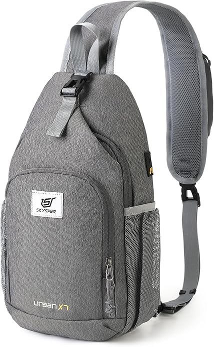 SKYSPER Sling Bag RFID Crossbody Sling Backpack Cross Body Shoulder Bag Travel Hiking Daypack for