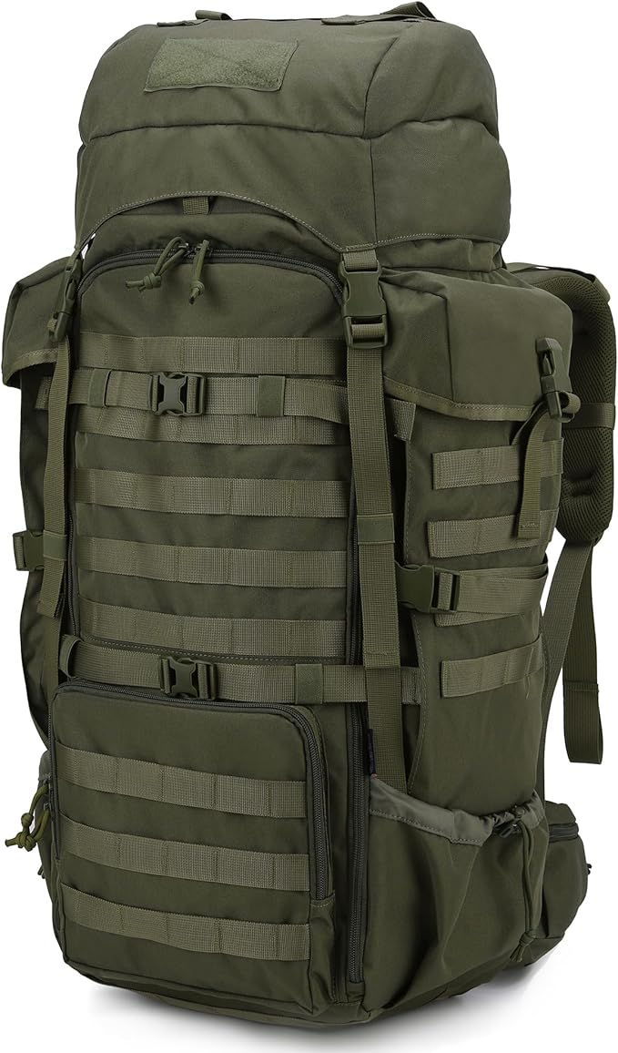 Mardingtop 70L Internal Frame Backpack for Hunting,Camping,Hiking Backpacking Backpack with Rain