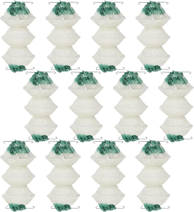 12 Pcs Lantern Mantles Gas Lantern Mantles 3-Layer Gas Lamp Mantles Propane Lantern Mantles
