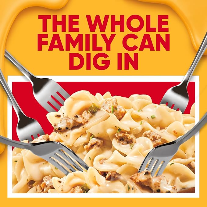Velveeta Skillets Creamy Beef Stroganoff One Pan Dinner Kit, 11.6 oz Box