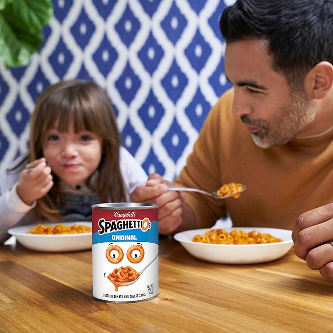 SpaghettiOs Original Canned Pasta, 15.8 oz Can (Pack of 4)