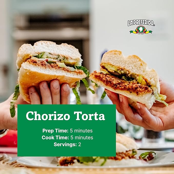 La Preferida Chorizo Refried Beans (Made with Real Pork & Beef, No Preservatives) ??Heat & Serve