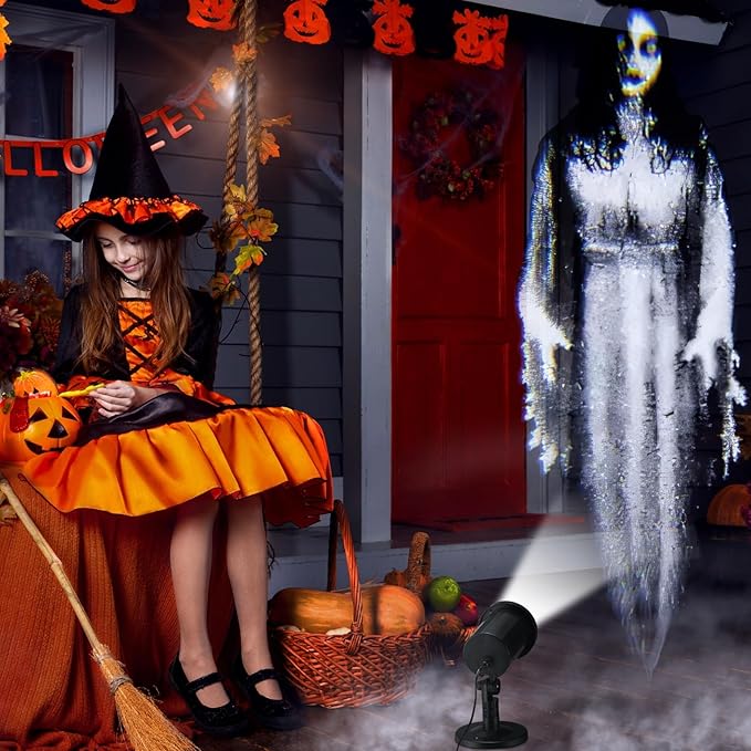 Retisee Halloween Projector Light Outdoor Indoor Waterproof Decoration Projector Light LED Bright