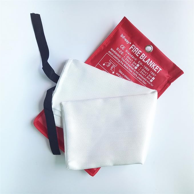 Inf-way Emergency Fire Blanket for Home and Kitchen, 5 Size for Choice, 1 Pack Extra Large Fire