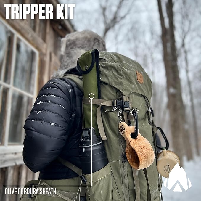 AGAWA - BOREAL21 Tripper Kit - Includes 21" Folding Saw, Nylon Carrying Case, 21" All-Purpose & 21"
