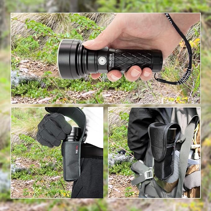 ThruNite Catapult V6 SST70 USB-C Rechargeable Flashlight, 2836 Lumens, 692m Long Beam Distance
