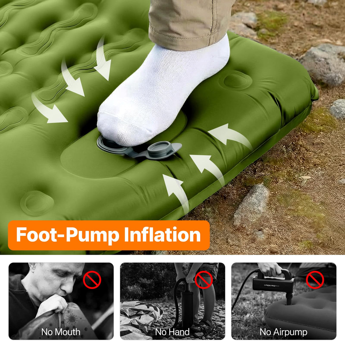 OGERY Sleeping Pad - Double - product view 6