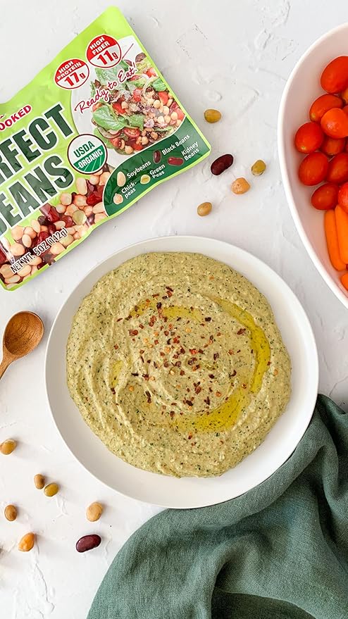 ?�Eat More Beans?‘Organic Fully Cooked Perfect Beans - Economy Pack, USDA Vegan Vegetarian Healthy