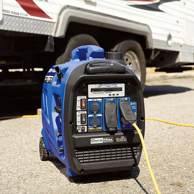 DuroMax XP2300iH 2,300-Watt Dual Fuel Portable Digital Inverter Generator - Gas & Propane, RV &