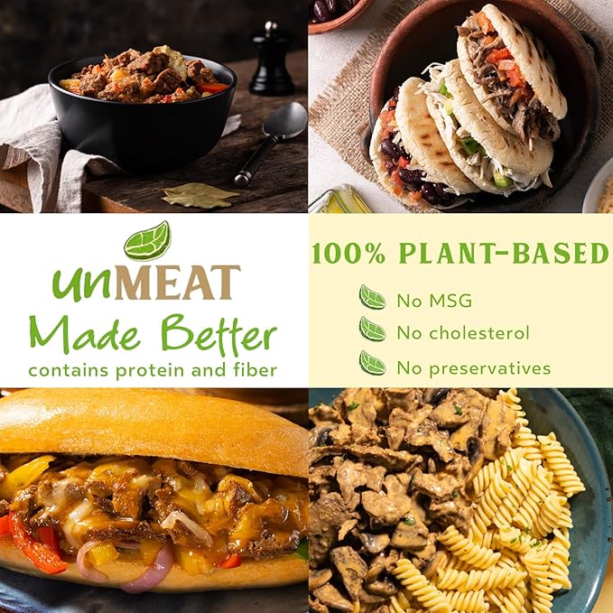 unMEAT Plant Based Meat | Easy to Prepare Plant Based Protein | Vegan Meat with Less Calories