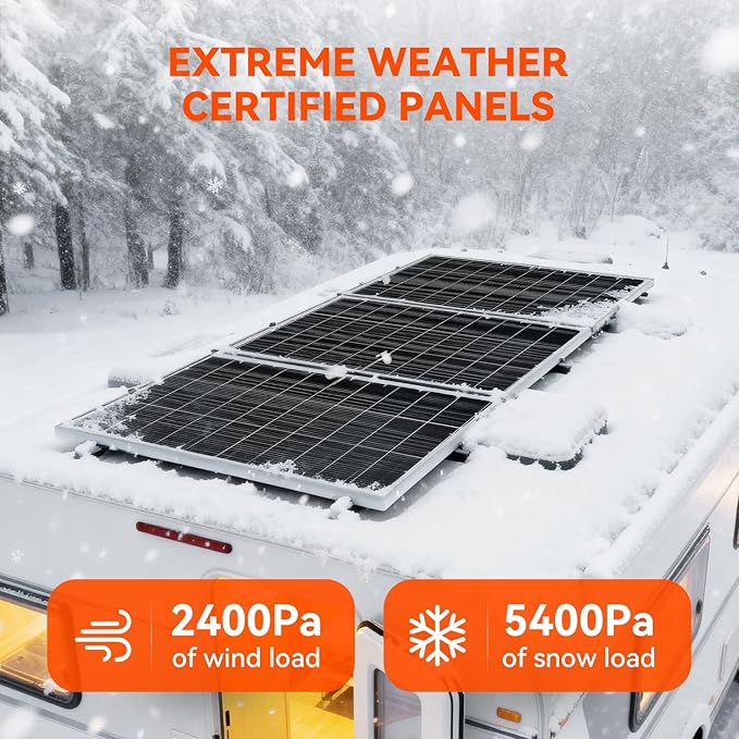 RICH SOLAR 300 Watt 12 Volt 18BB Cell Monocrystalline Solar Panel 2 Pack of 150W N-Type Cells High