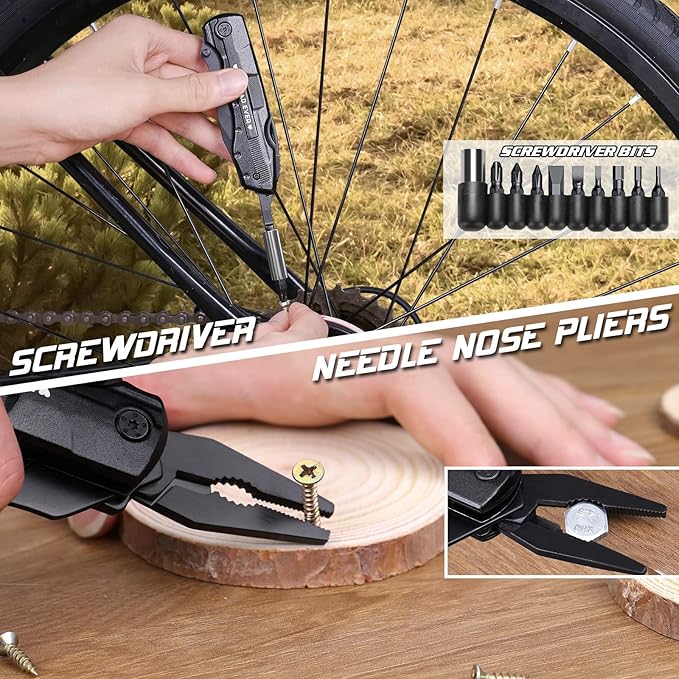 Gifts for Dad from Daughter Son,Multitool Pocket Knife "BEST DAD EVER",Christmas Birthday Fathers