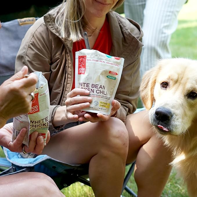GOOD TO-GO White Bean Chicken Chili (Single Serving) | Camping & Backpacking Food | Just Add Water