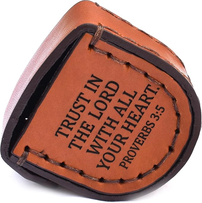 Trust in The Lord With All Your Heart - Proverbs 3:5-6 Quote Engraved Compass With Wooden Box