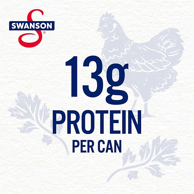 Swanson Canned Chicken and Dumplings With White and Dark Chicken Meat, 10.5 OZ Can (Case of 12)