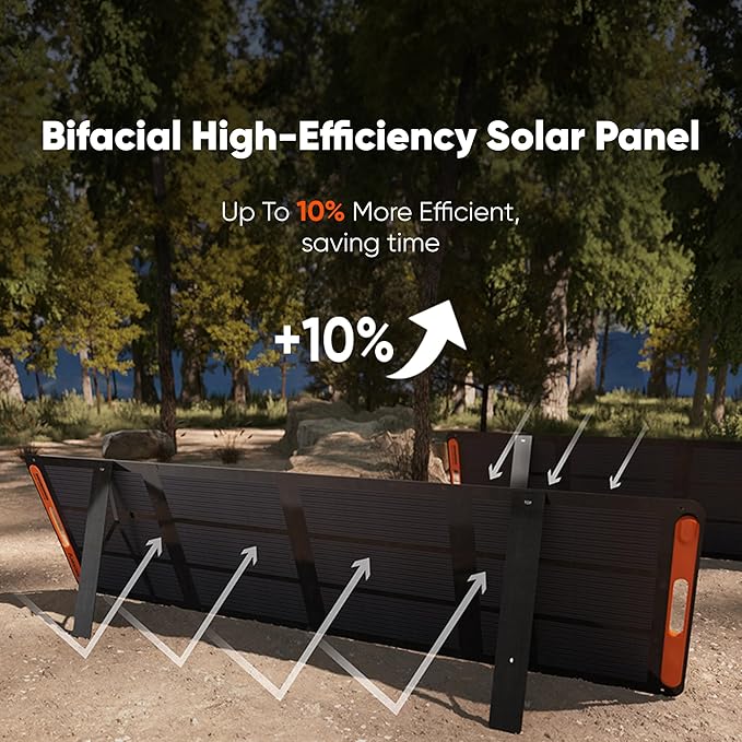Jackery Solar Generator 1000 v2 with 100W Solar Panel,1070Wh Portable Power Station LiFePO4
