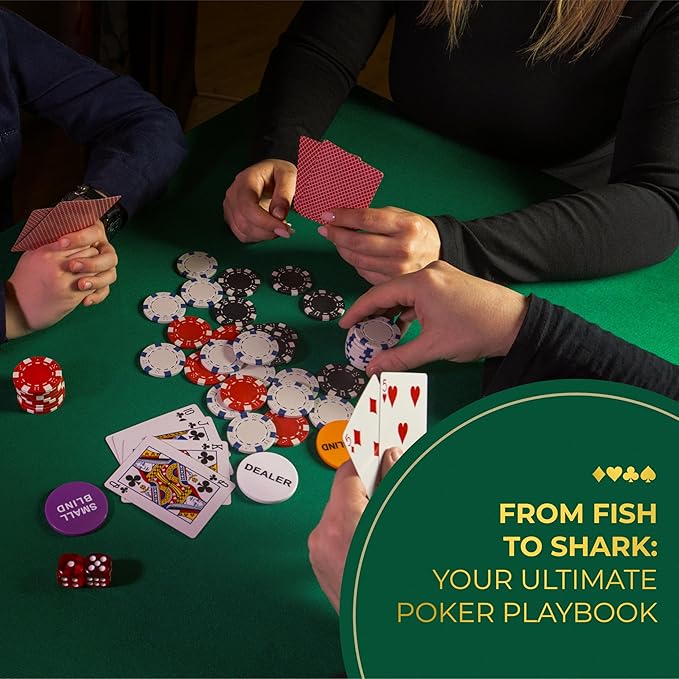 Poker Set with 300 Poker Chips 11.5 Gram for Texas Holdem ??Professional Weight Poker Chips Set