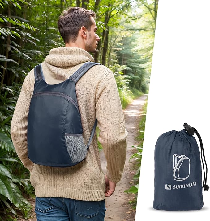20L Ultra Hiking-Daypack Lightweight Foldable Travel Packable Backpack for Camping Cycling Outdoor