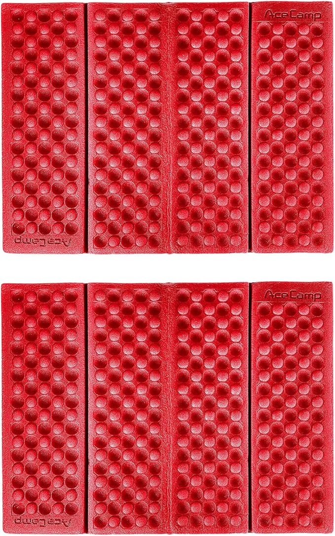 AceCamp 3940 Portable Lightweight Mini Waterproof Folding Mat, Foam Sitting Pad for Outdoor