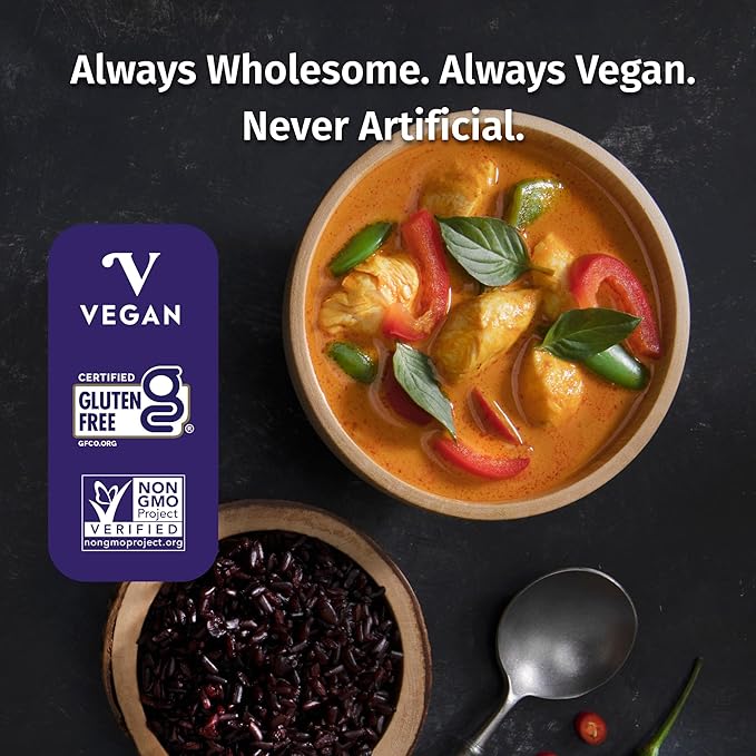 Watcharee's Authentic Thai Curry Sauces - Red Curry | Vegan, Non-GMO, Gluten-Free - 2 Pack (9.8 fl