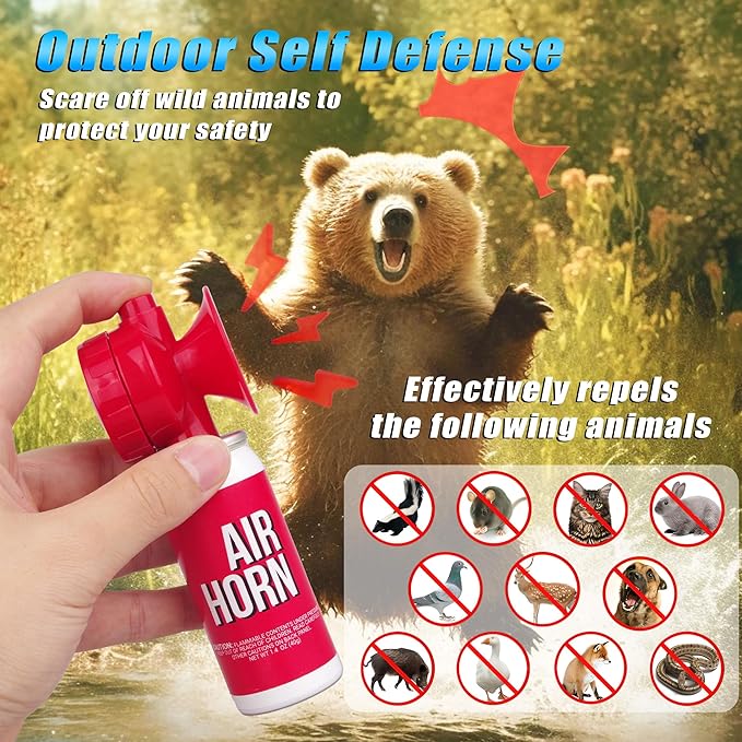 1.4oz boat Air horn, Loud Mini Safety Air Horn Can, Sports Event Starting Horn, Mini Small